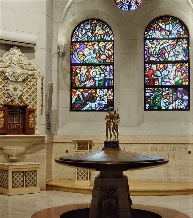 manila-cathedral-baptismal font