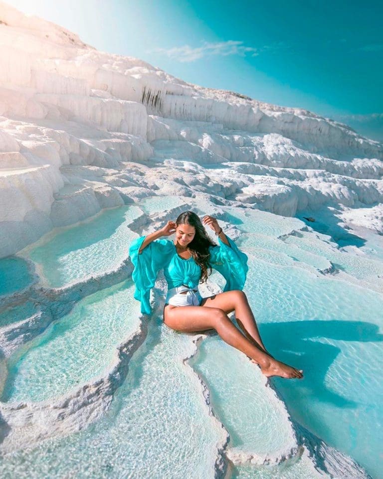 10 of the Strangest Places in the World Pamukkale, Turkey